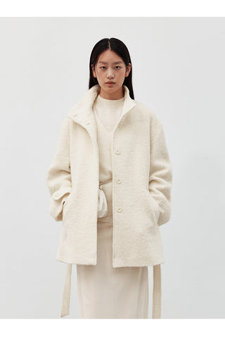 alpaca wool coat