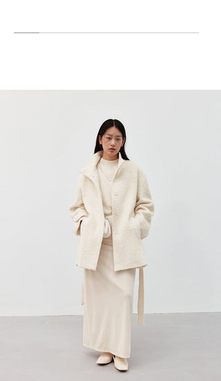 alpaca wool coat