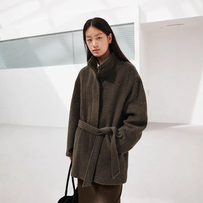 alpaca wool coat