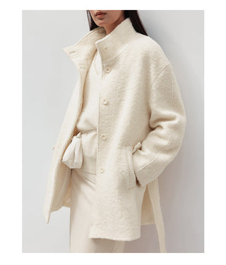 alpaca wool coat