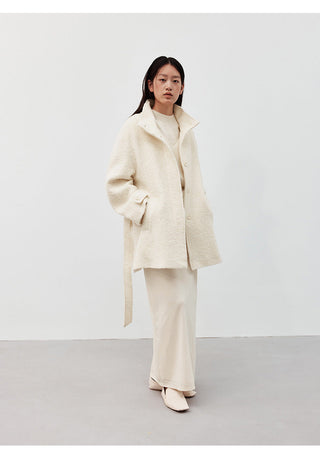alpaca wool coat