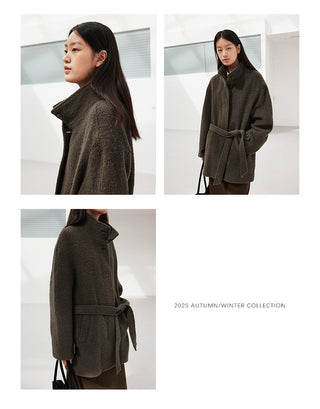 alpaca wool coat