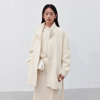 alpaca wool coat