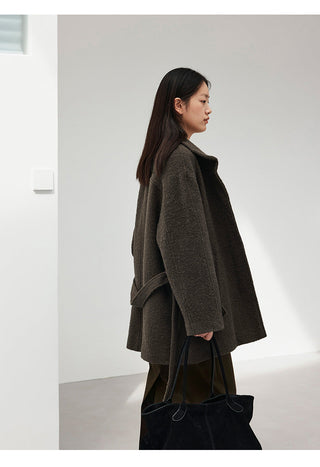 alpaca wool coat