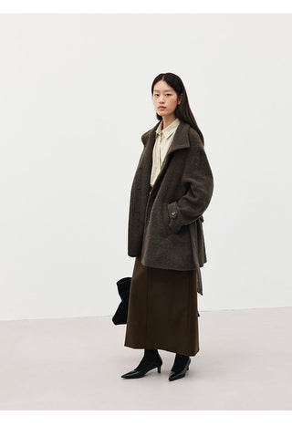 alpaca wool coat