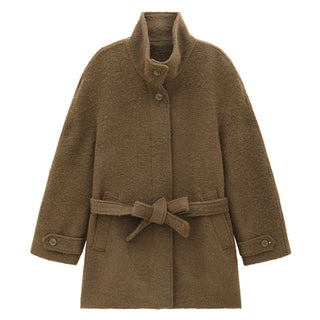 alpaca wool coat