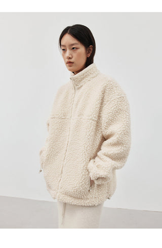 wool circle coat