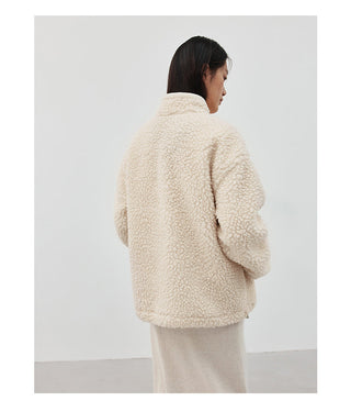 wool circle coat