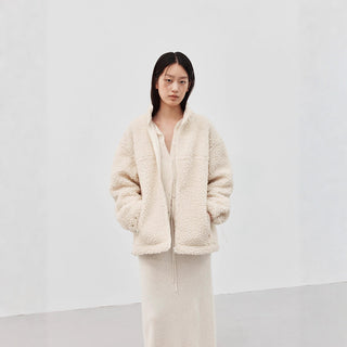 wool circle coat