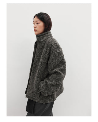 wool circle coat