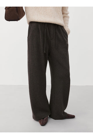 wool casual pants