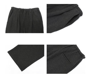 wool casual pants