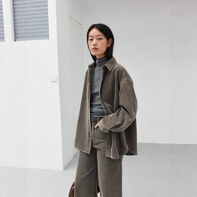 corduroy shirt