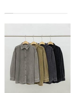 corduroy shirt