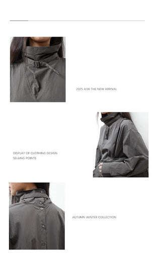 reverse collar shirt