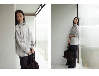 reverse collar shirt