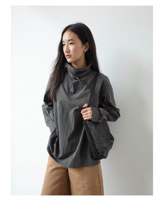 reverse collar shirt