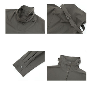 reverse collar shirt