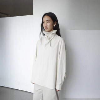 reverse collar shirt