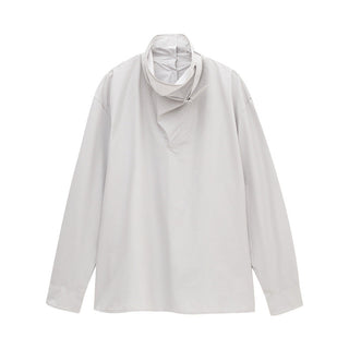 reverse collar shirt
