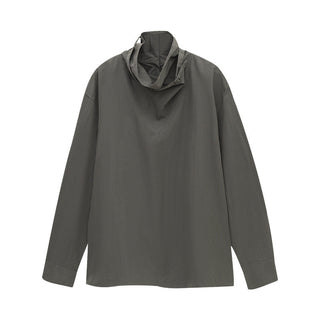 reverse collar shirt