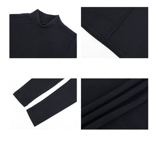 turtleneck bottoming shirt