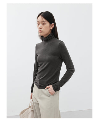 pile collar shirt