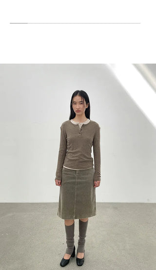 corduroy skirt