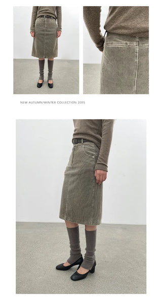 corduroy skirt