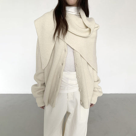 wool triangular shawl