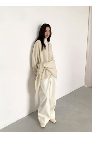 wool triangular shawl