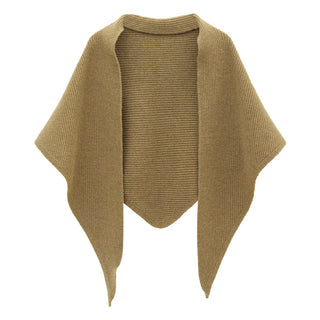 wool triangular shawl
