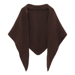 wool triangular shawl