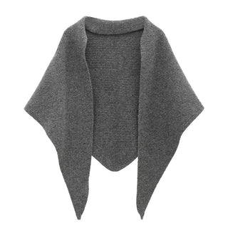 wool triangular shawl