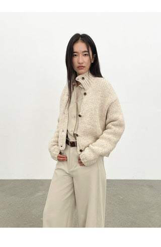 variegated wool sweater