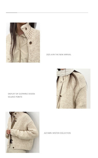 variegated wool sweater