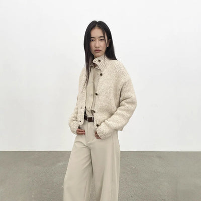 variegated wool sweater