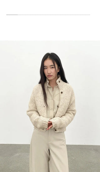 variegated wool sweater