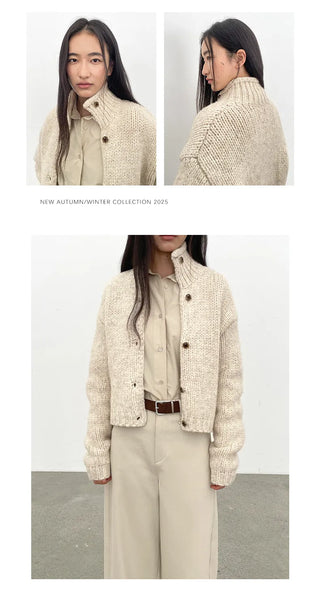 variegated wool sweater