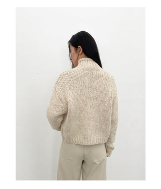 variegated wool sweater
