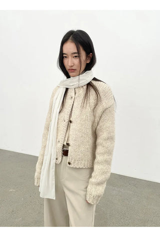 variegated wool sweater