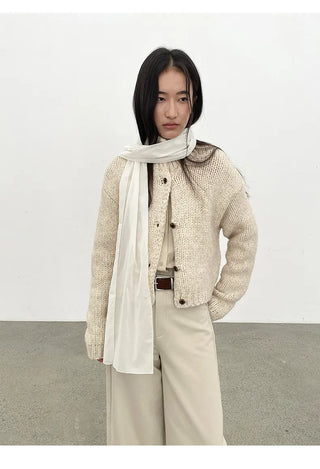 variegated wool sweater