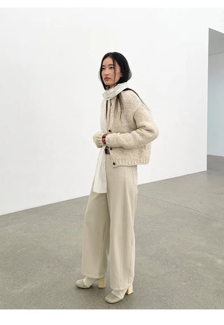 variegated wool sweater