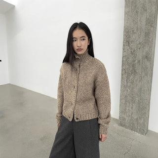 variegated wool sweater