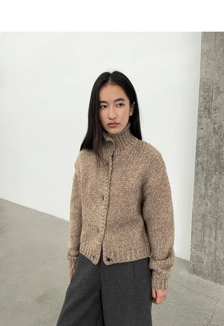 variegated wool sweater