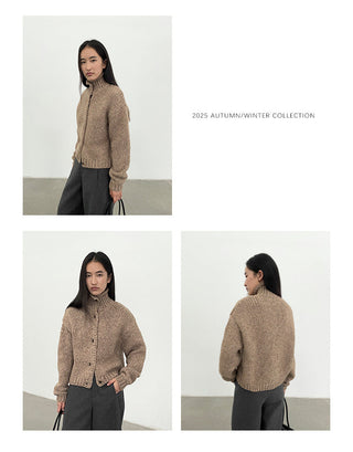 variegated wool sweater