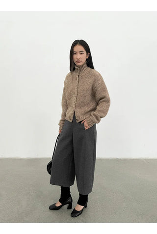 variegated wool sweater