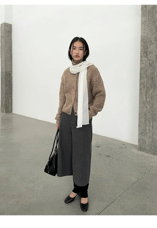 variegated wool sweater