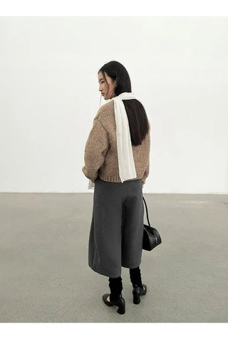 variegated wool sweater