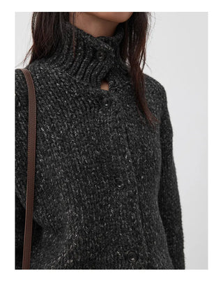 variegated wool sweater